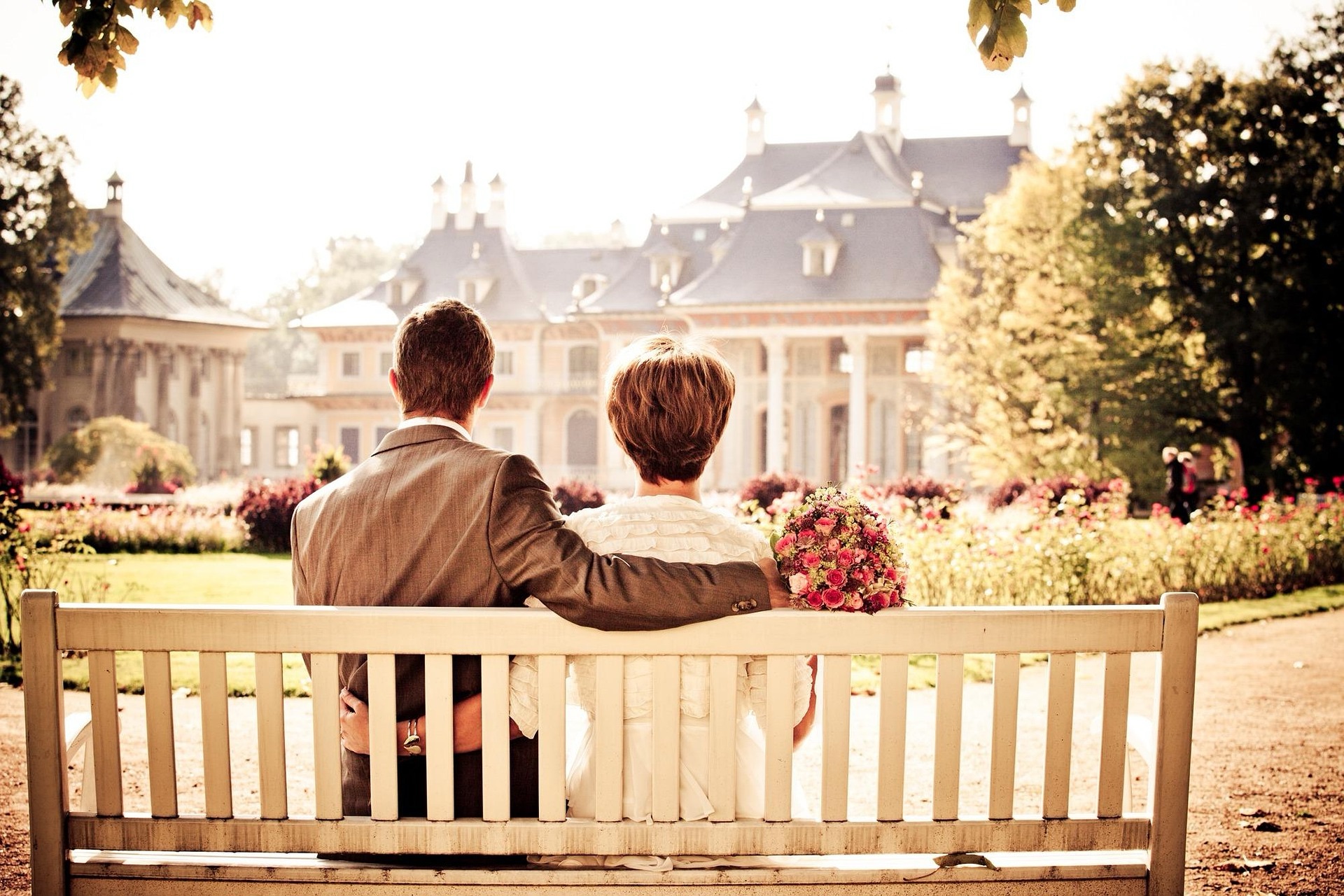 Couple sitting together during marriage counseling theme